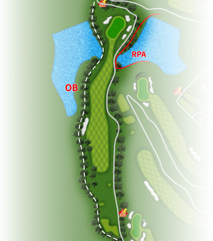 コースレイアウト Hole11