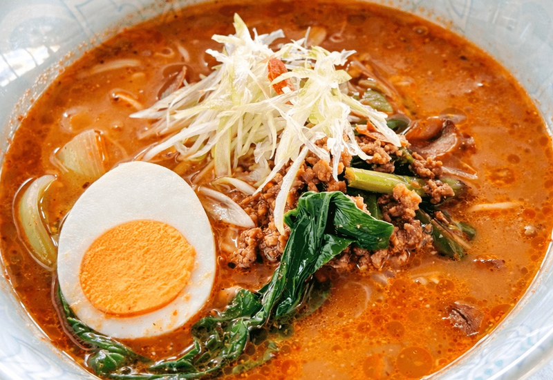 旨辛四川風担々麺写真